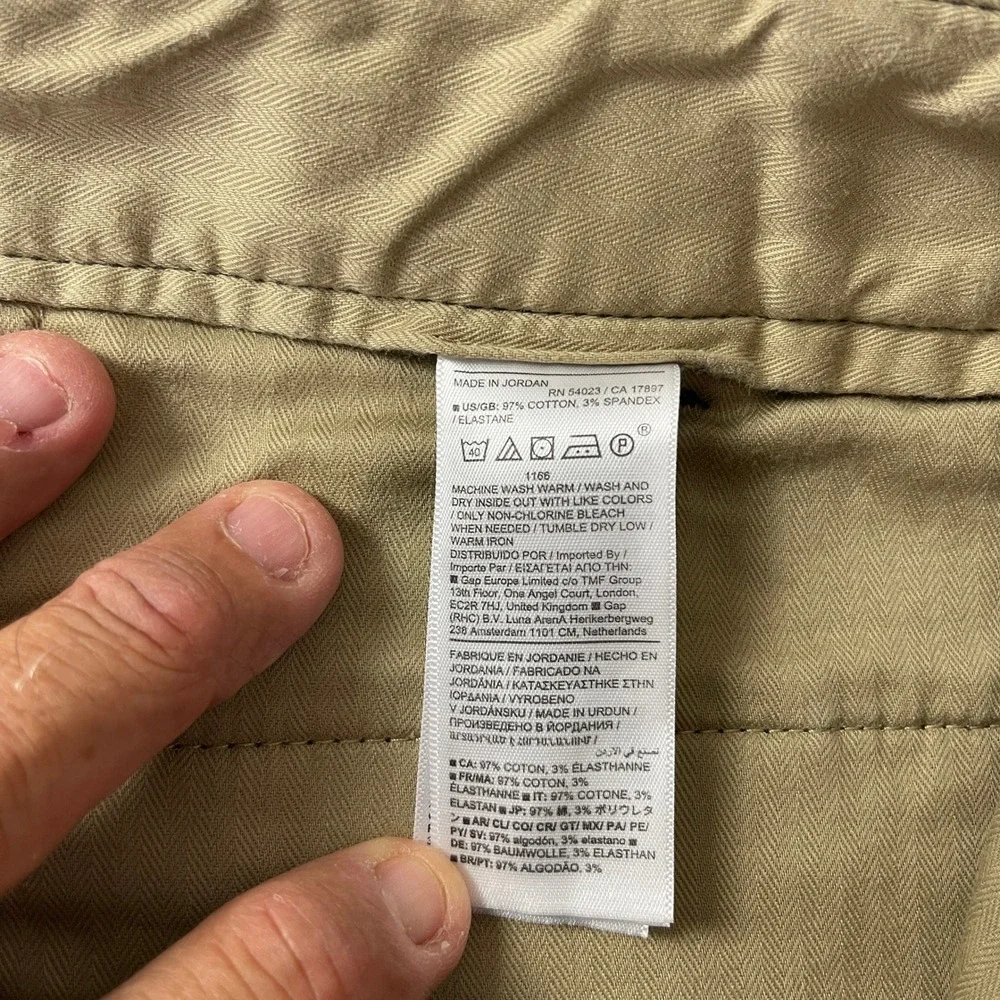 Banana Republic sizing title